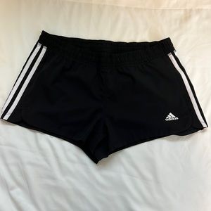 Adidas Three Stripe Climalite Athletic Shorts Size Medium